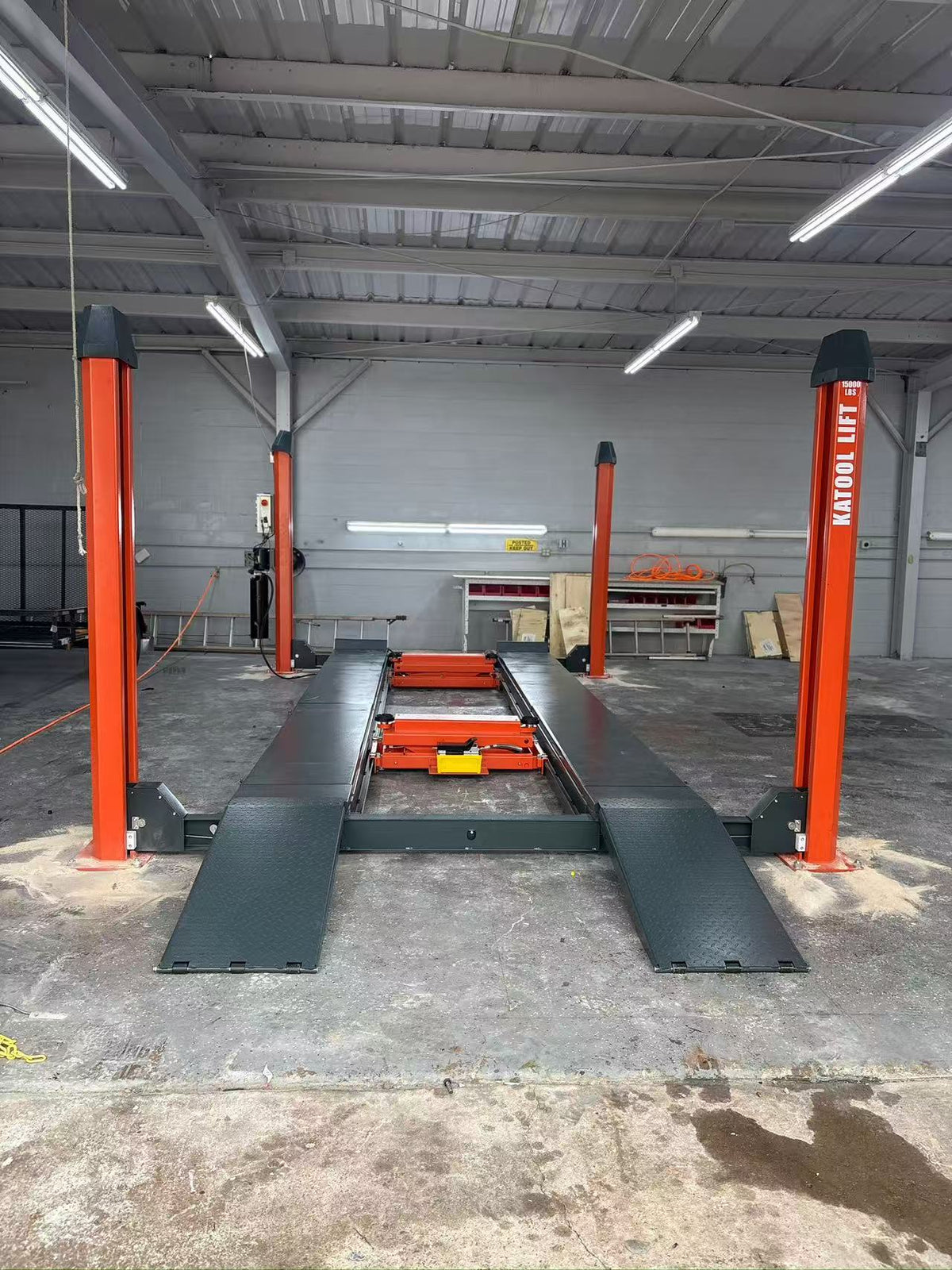 Katool 4H150 15,000 lb 4 Post Alignment Lift