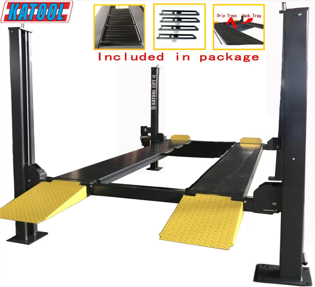KT-4H850 8,500Lbs Heavy Duty 4-Post Car lift