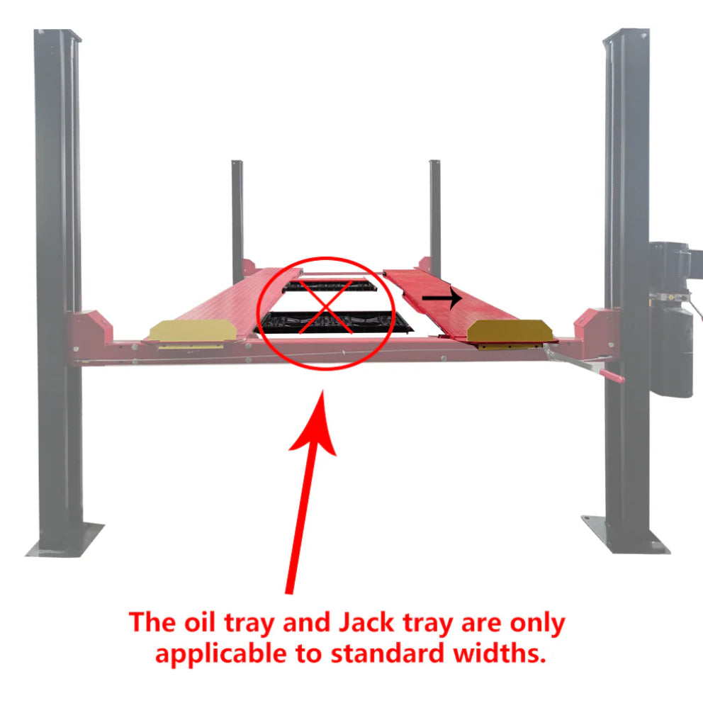 Katool KT-4H950 Heavy Duty Parking Lift 9,500 lbs Capacity
