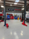 Katool KT-AS110D Two Post asymmetrical arm Vehicle Lift 11,000lbs